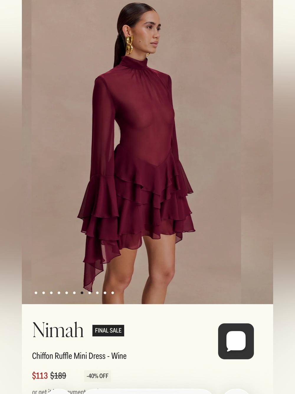 Beautiful Meshki dress